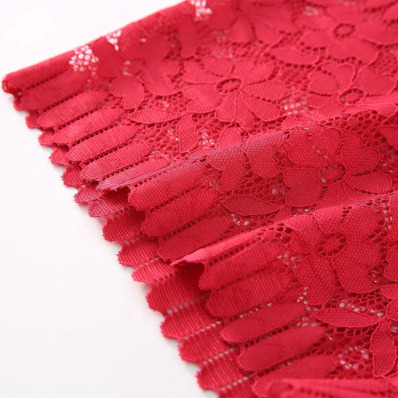 Elegant Lace High-Waist Briefs