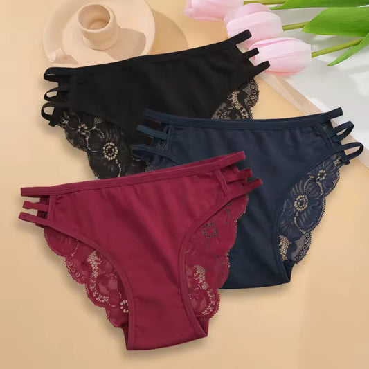Soft Floral Lace Panties