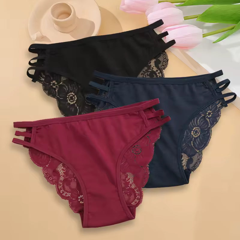 🎁 Soft Floral Lace Panties (100% off)