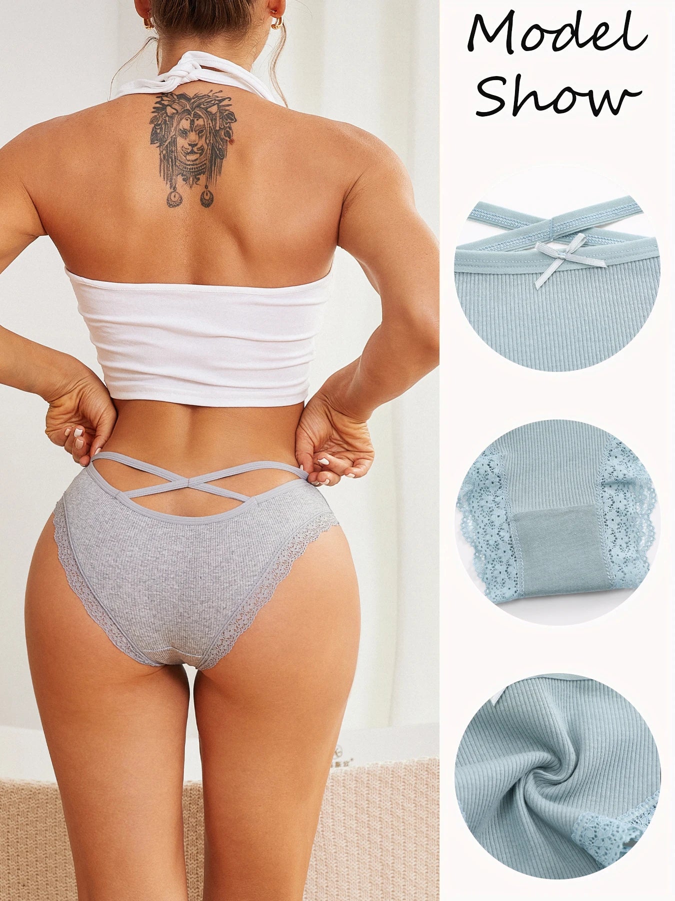 Comfy Lace Cotton Panties