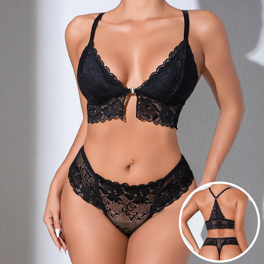 Floral Lace Lingerie Set