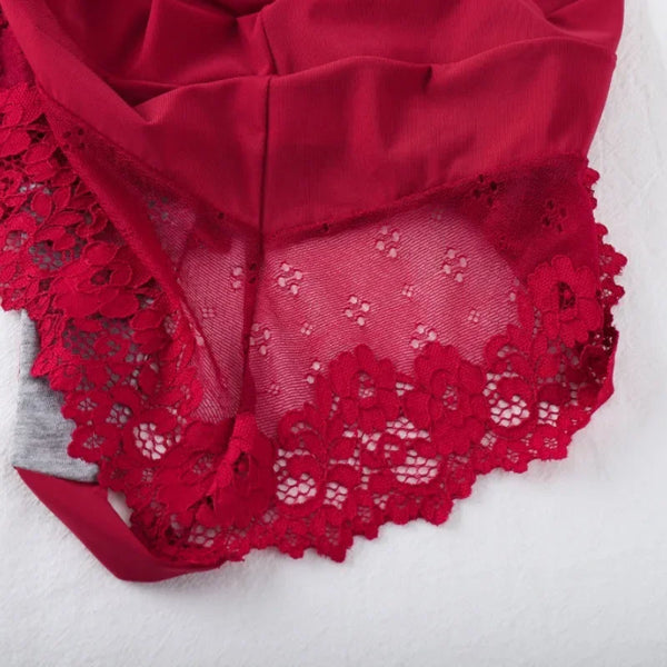 Elegant Lace High Waist Panties