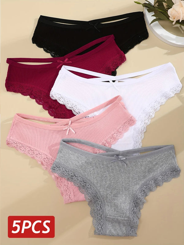 Comfy Lace Cotton Panties