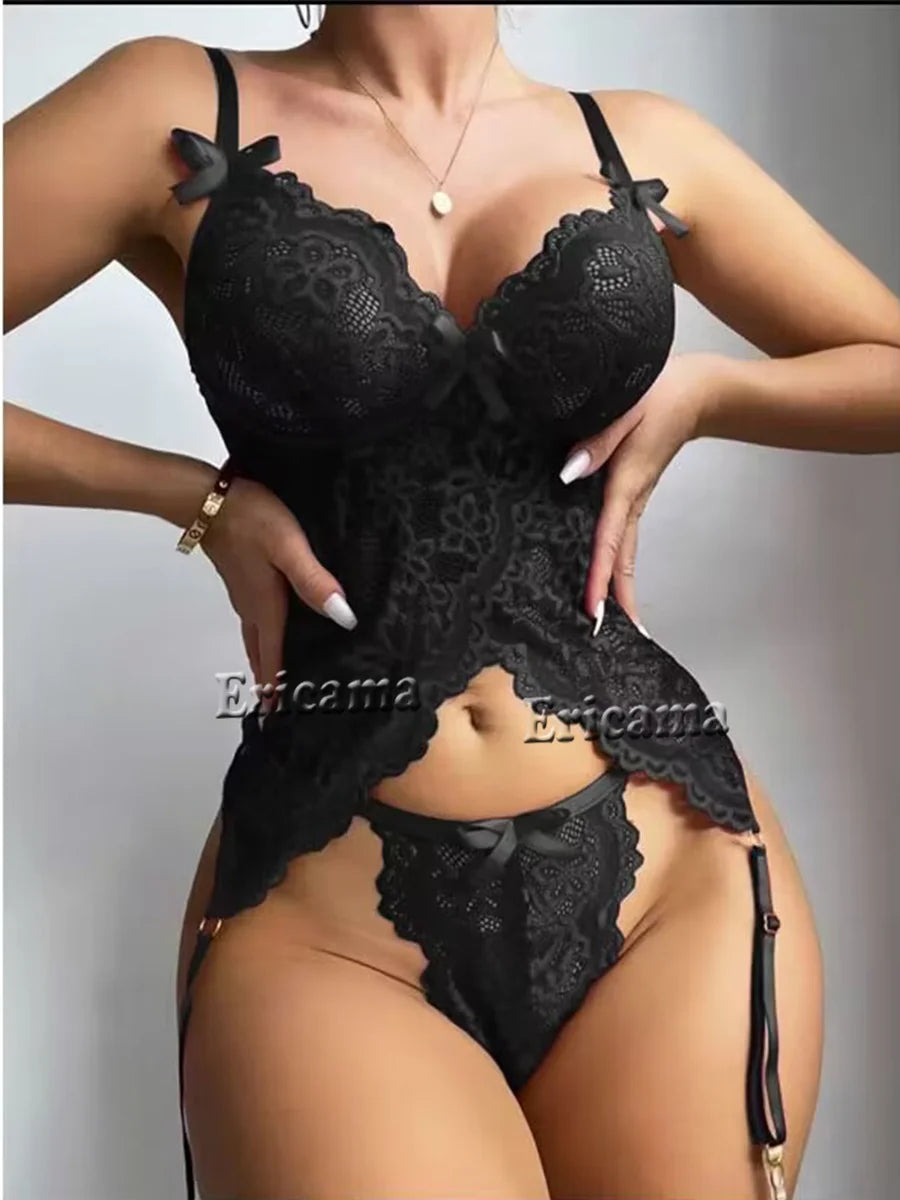 Pure Lace Lingerie Set