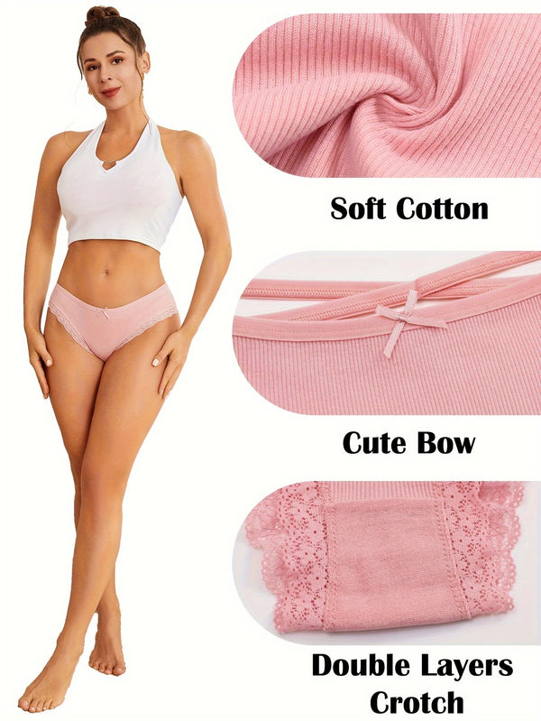 Comfy Lace Cotton Panties