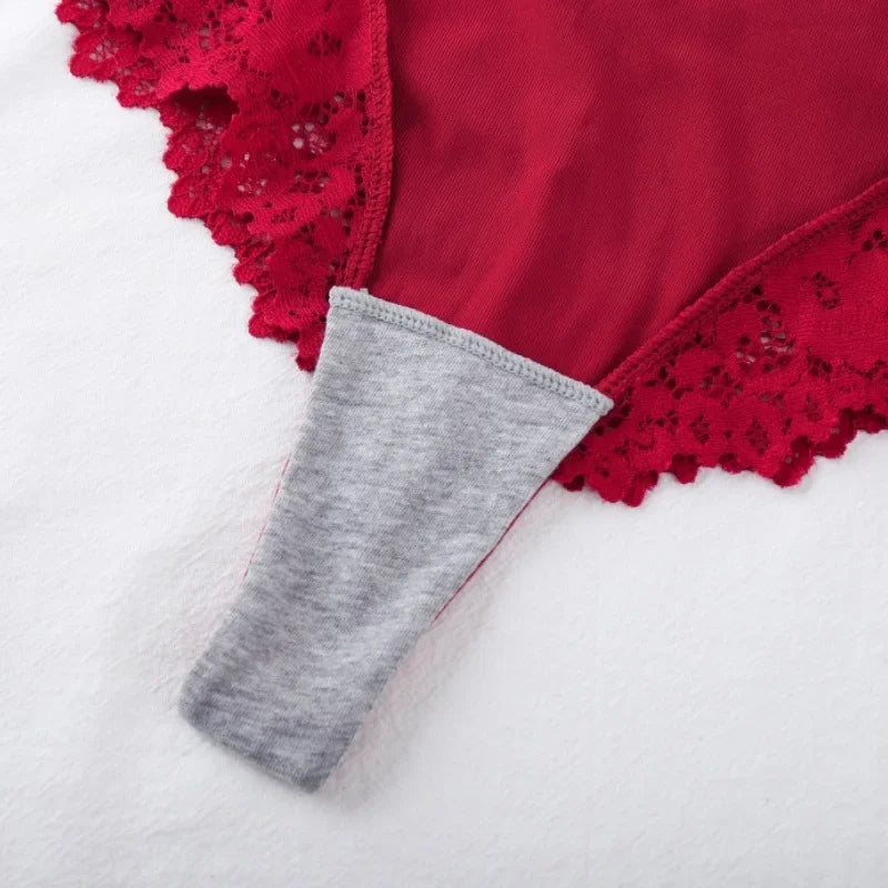 Elegant Lace High Waist Panties