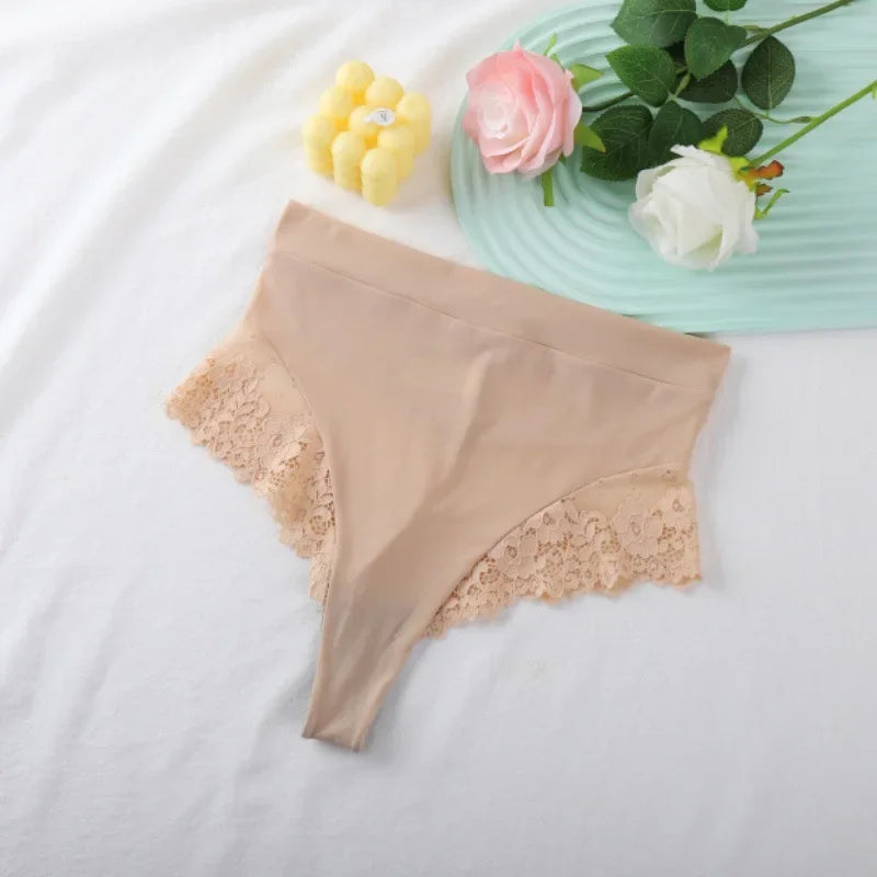 Elegant Lace High Waist Panties