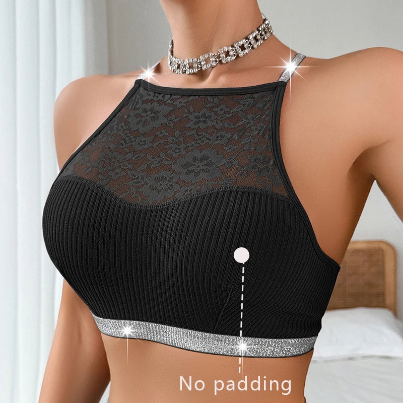 Lace Comfort Backless Bra