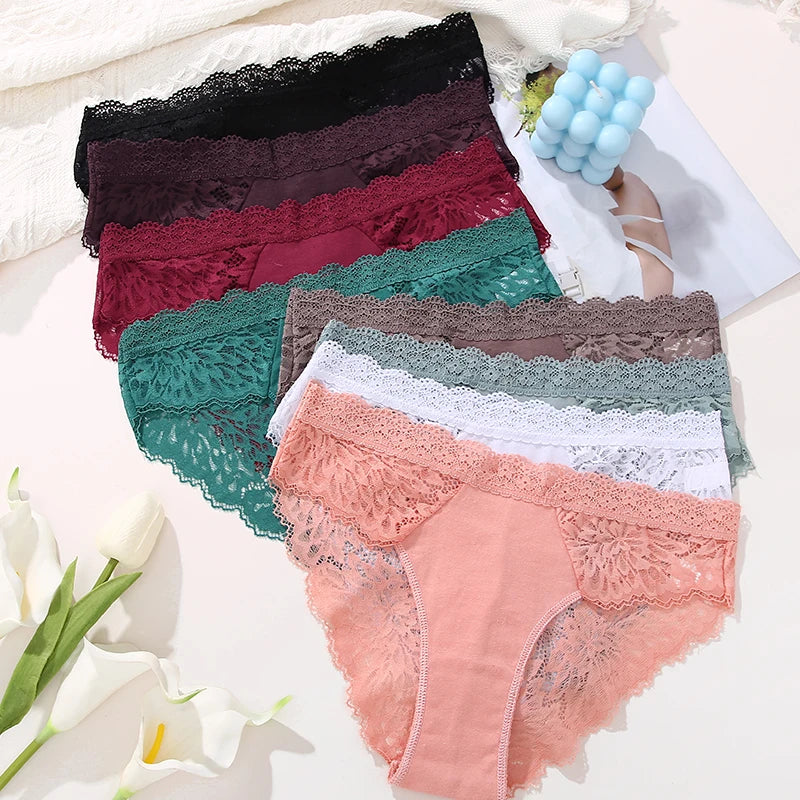 Elegant Lace Comfort Briefs